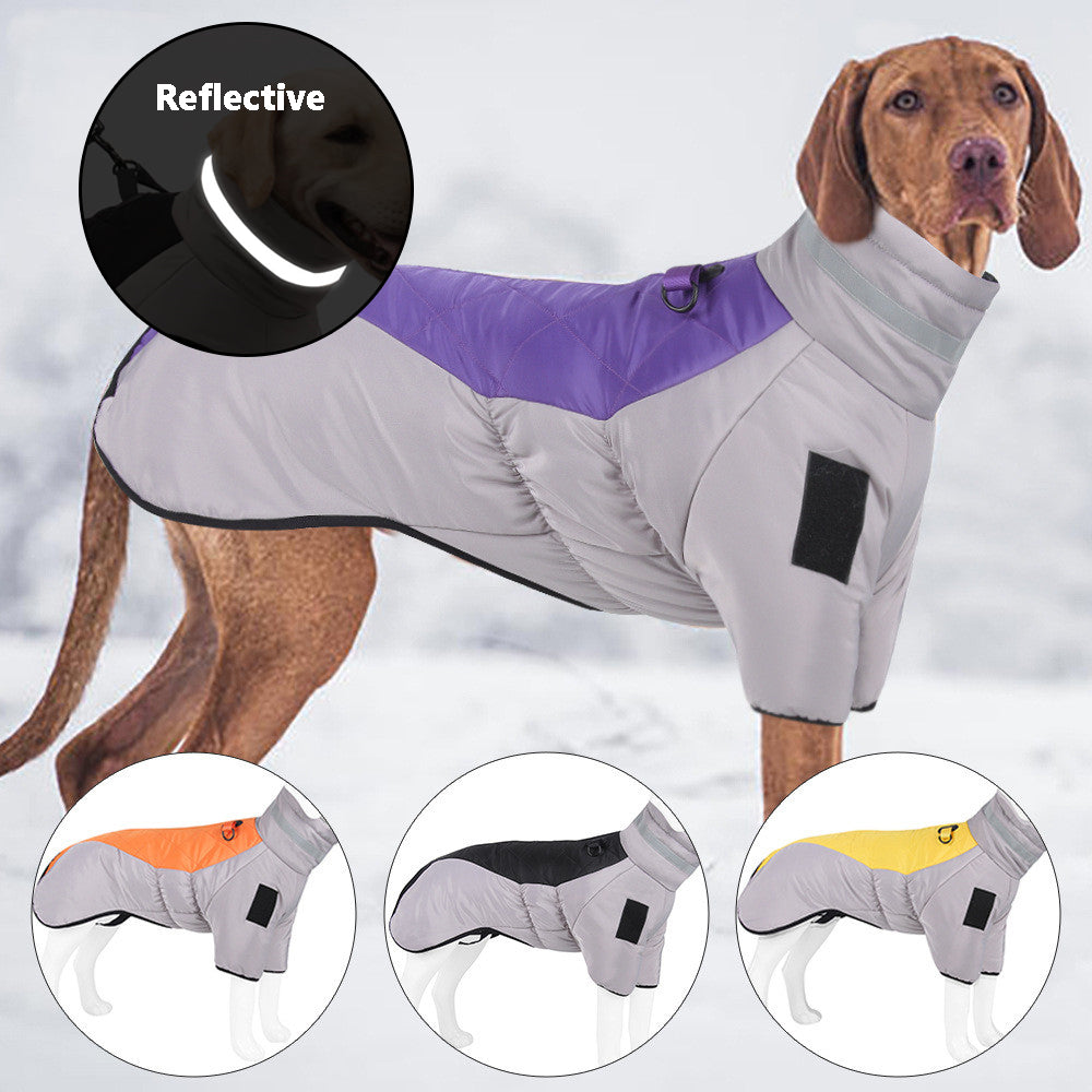 GraySnout Reflective Warmth Dog Jacket for Senior Dogs