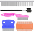 GraySnout 5-Piece Grooming Comb & Tear Stain Kit