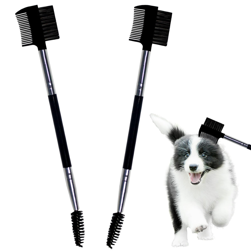 GraySnout Facial Comb & Tear Stain Duo for Small Dogs