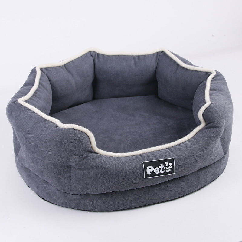 GraySnout Warm Memory Foam Dog Sofa Bed — Washable