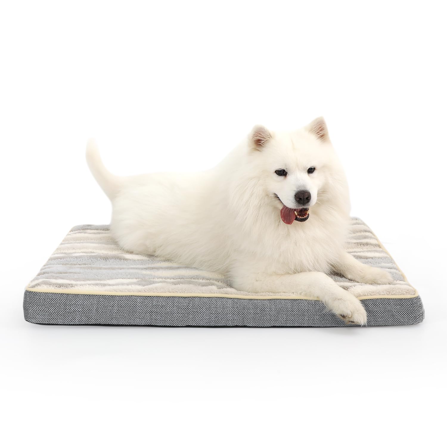 GraySnout Orthopedic Egg-Crate Foam Dog Bed — Removable Cover