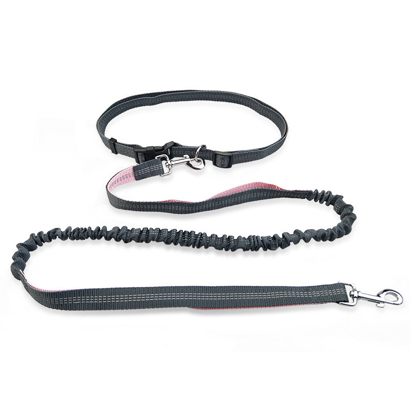 GraySnout Hands-Free Running Leash with Waist Belt