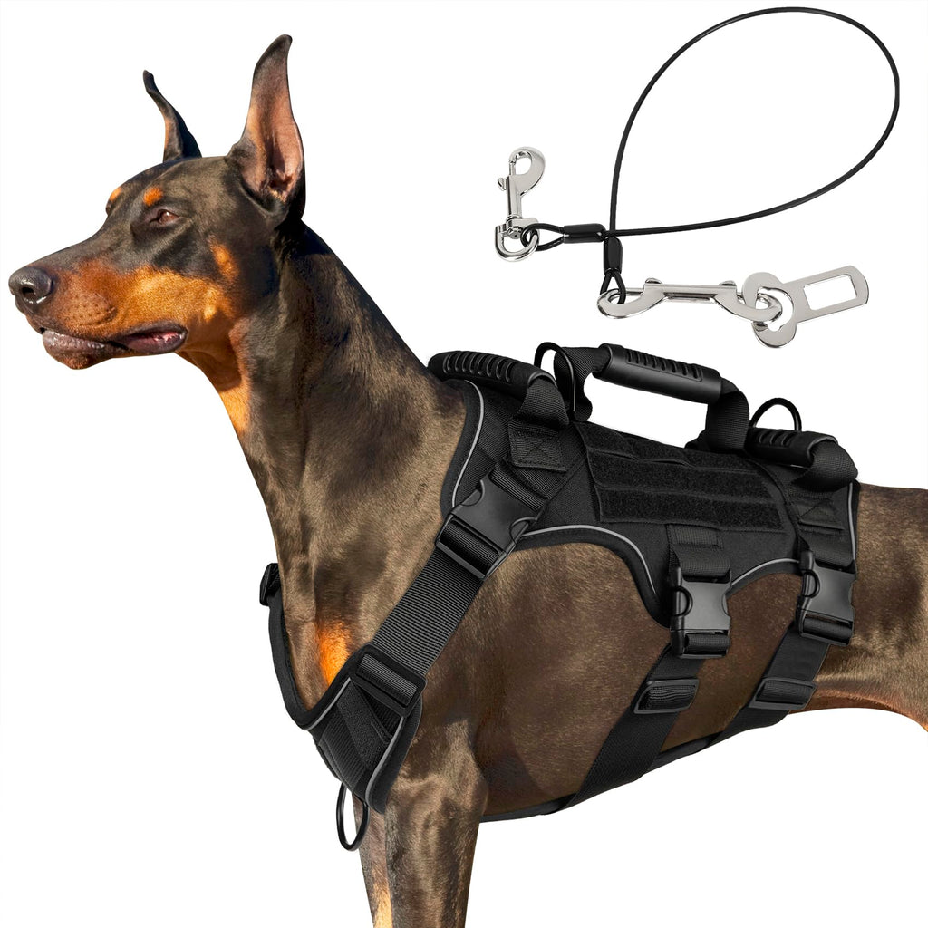 GraySnout Heavy-Duty Training Harness — Military-Grade Large Dogs
