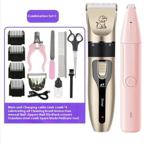 GraySnout Electric Grooming Clipper Set