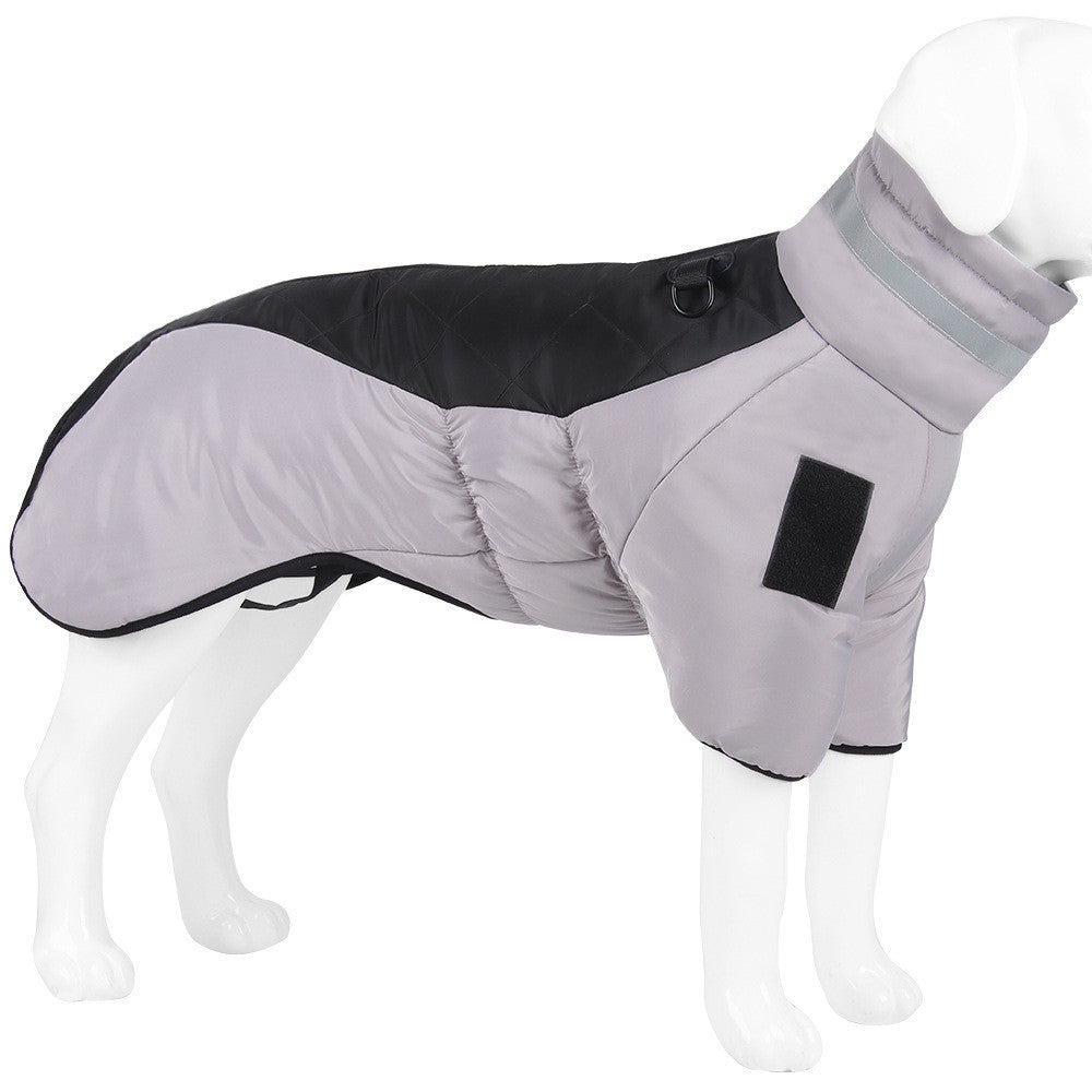 GraySnout Reflective Warmth Dog Jacket for Senior Dogs