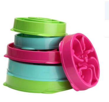 GraySnout 7-Piece Dog Food Bowl & Dish Set