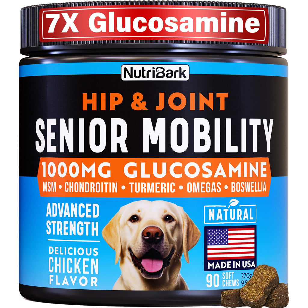 GraySnout Senior Hip & Joint Chews — Glucosamine, Chondroitin & MSM