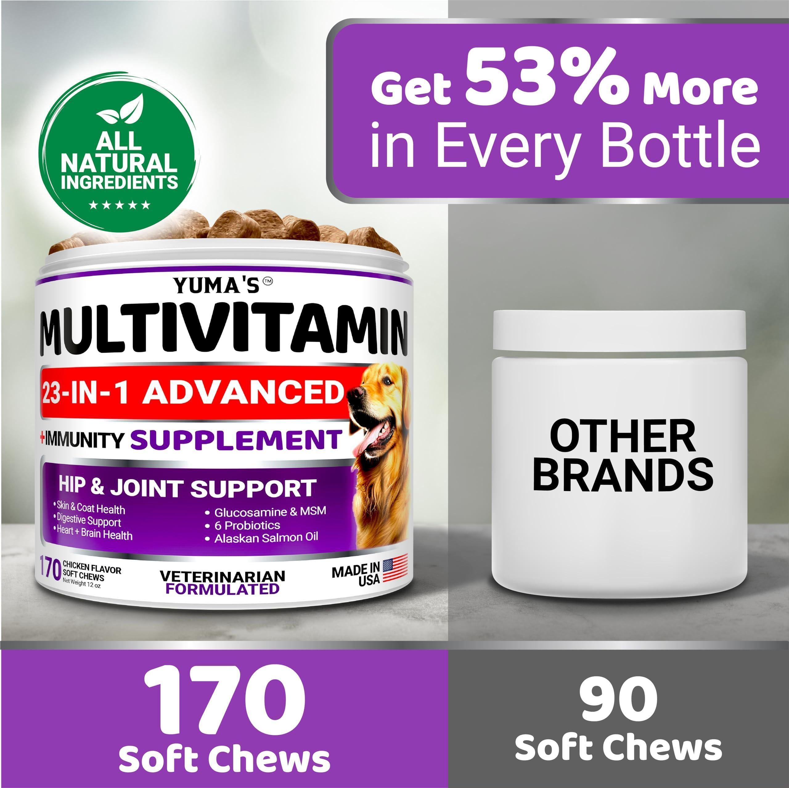 GraySnout 23-in-1 Senior Multivitamin Chews — 170 Treat Count
