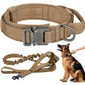 GraySnout Tactical Collar & Bungee Leash Set — Heavy Duty XL
