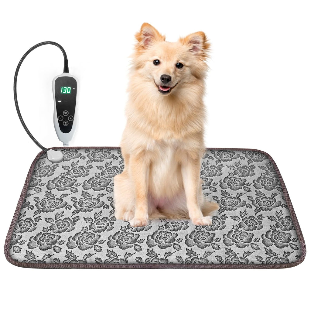 GraySnout Smart Thermostat Dog Heating Pad — Large 28x18in