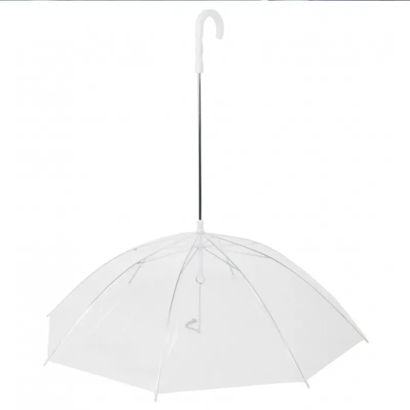 GraySnout Puppy Raincoat with Built-In Leash