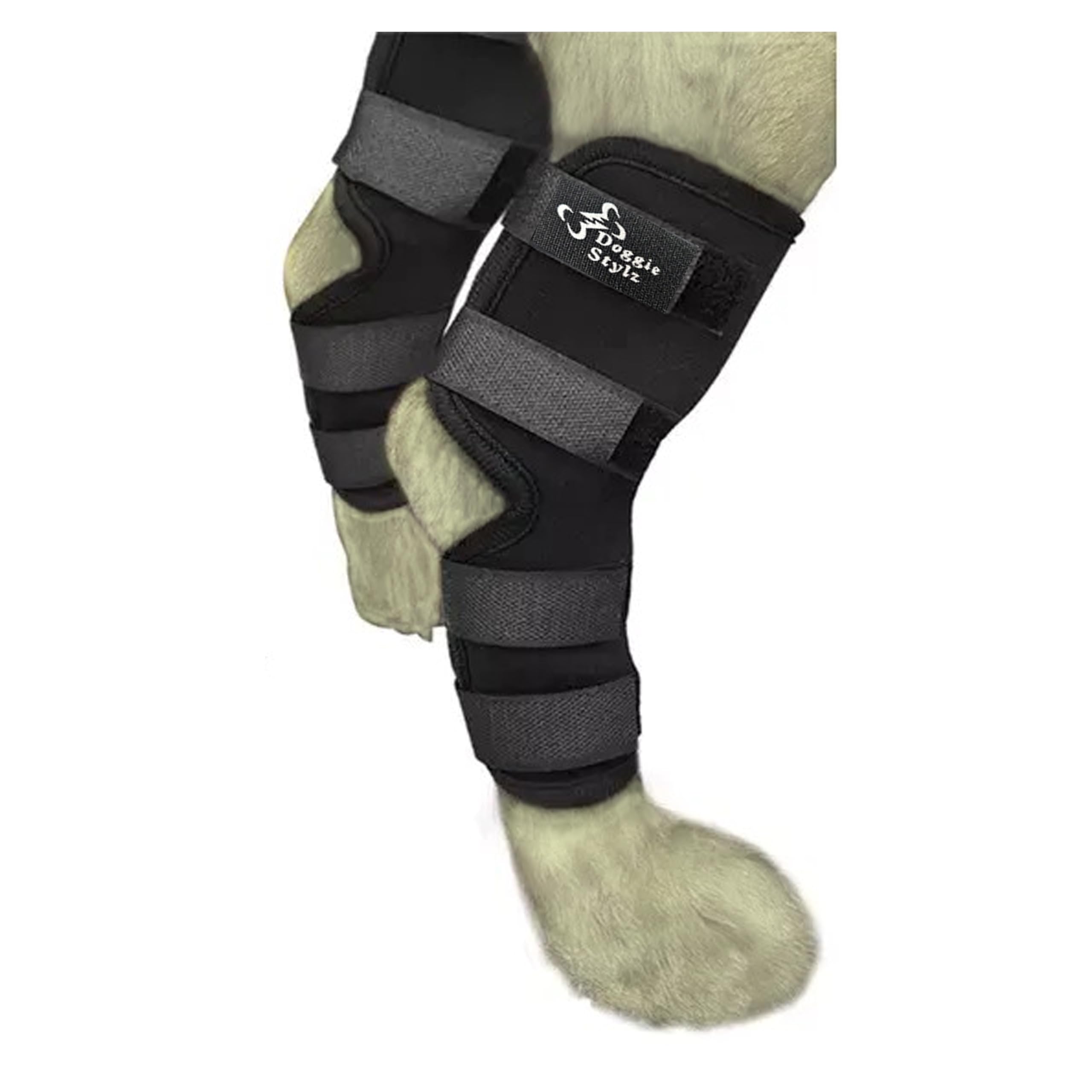 Doggie Stylz Dog Leg Braces for Back Leg Adjustable Dog Hock Brace for ACL Tear Recovery Arthritis Mobility Support Premium Leg Brace for Dogs Back Leg Dog Knee Braces for Back Leg Comfort Stability