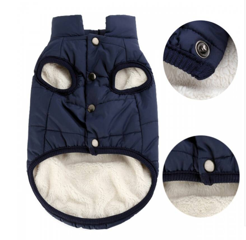 GraySnout Cozy Cotton Dog Vest — Warm Everyday Comfort Wear