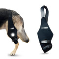 RadHaven Dog Knee Brace for Torn ACL Hind Leg Cruciate Ligament Injuries Patella Dislocation Double Straps and Comfortable Dog Leg Braces for Back Leg Support (Left- Small)