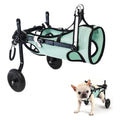 GraySnout 2-Wheel Dog Wheelchair — Adjustable Back Leg Support