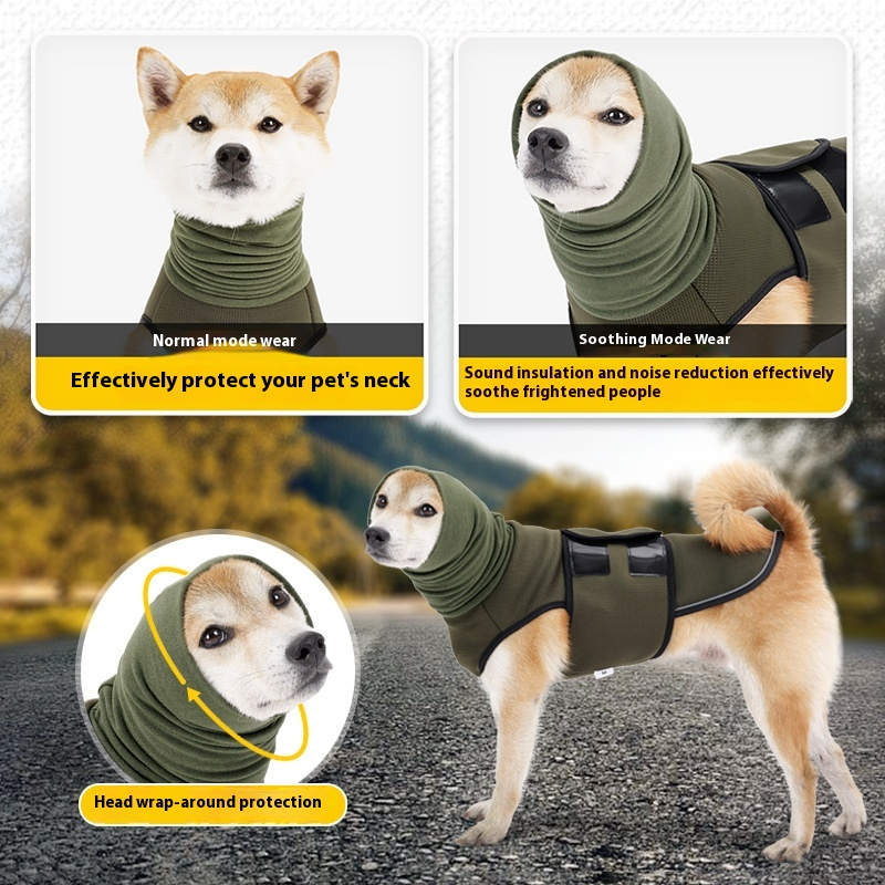GraySnout Anti-Anxiety Calming Jacket for Dogs — Soothing Vest