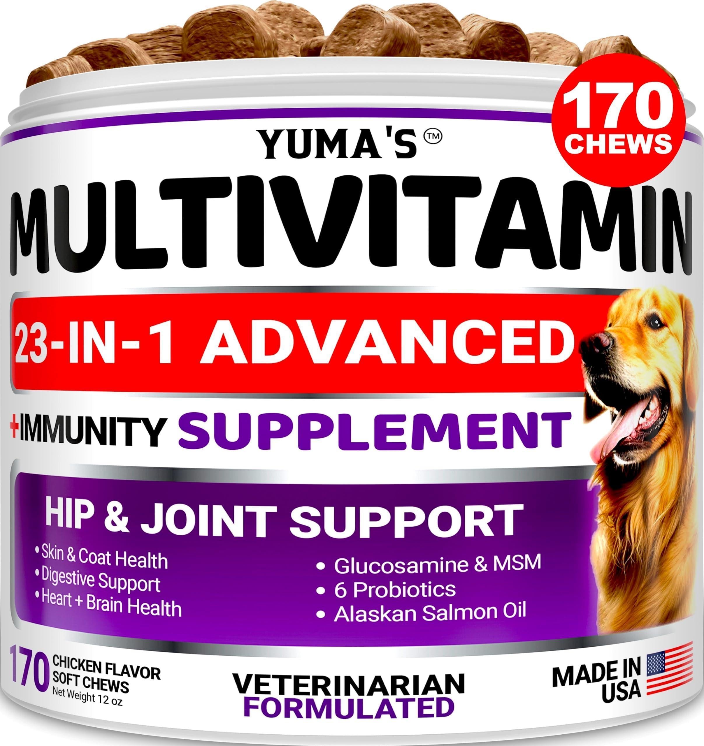 GraySnout 23-in-1 Senior Multivitamin Chews — 170 Treat Count