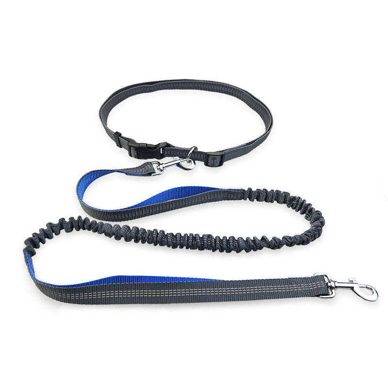 GraySnout Hands-Free Running Leash with Waist Belt