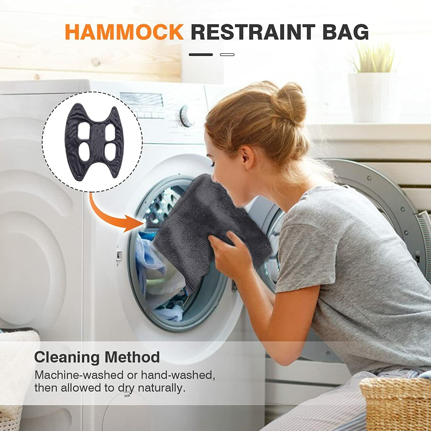 GraySnout Grooming Hammock Harness — Calm Restraint for Nail Trims