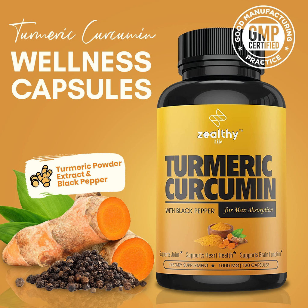 GraySnout Turmeric Joint & Mobility Supplement for Dogs — 120 Capsules