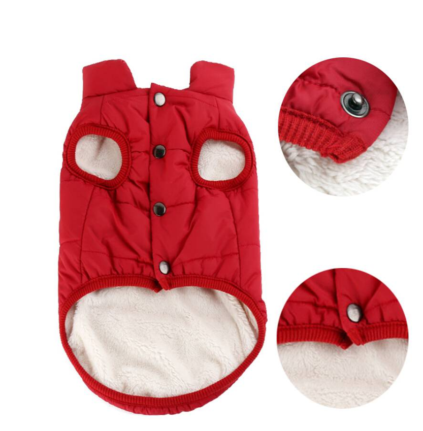 GraySnout Cozy Cotton Dog Vest — Warm Everyday Comfort Wear