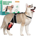 Dog Knee Brace for Torn ACL Hind Leg Support Adjustable Dog Leg Braces for Back Leg Cruciate Ligament Injury and Luxating Patella Recovery Hip Brace for Dogs Universal for All 4 Legs XS