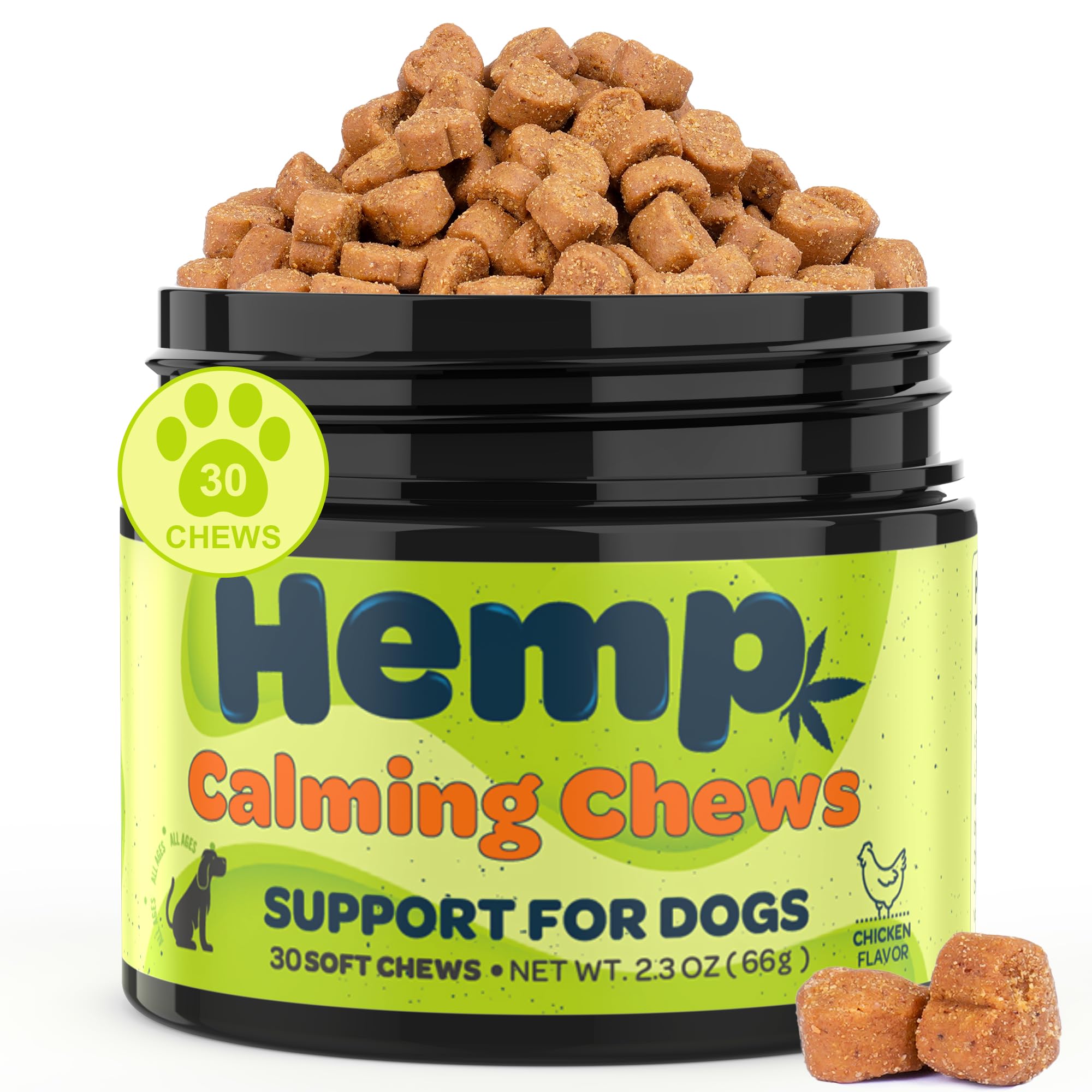 GraySnout Calming Chews for Dogs (30ct)