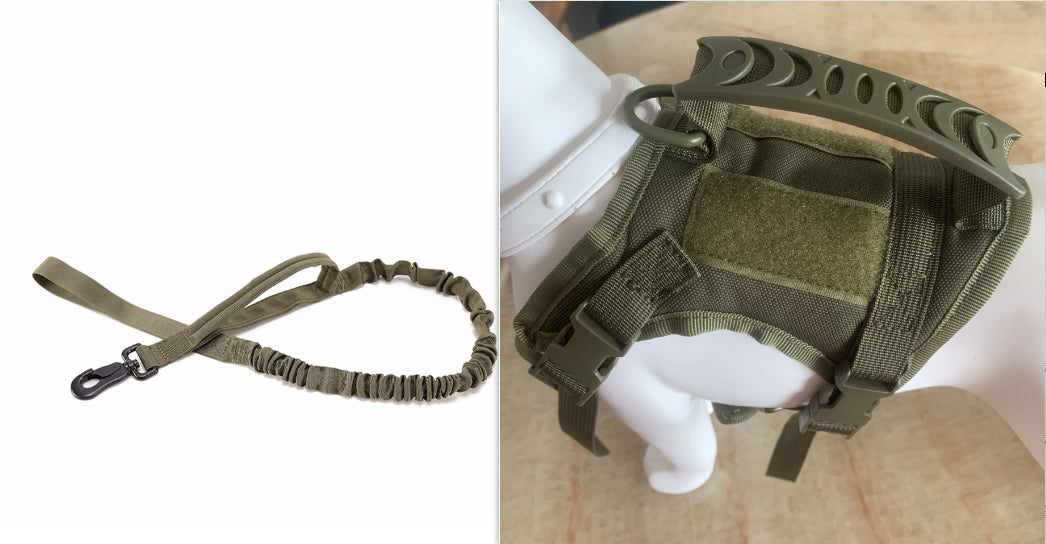 GraySnout No-Pull Adjustable Chest Harness for Senior Dogs