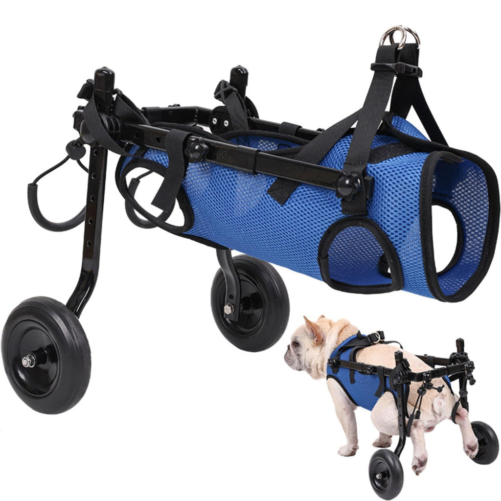 GraySnout Rear Mobility Wheelchair — Back Leg Support for Small Dogs