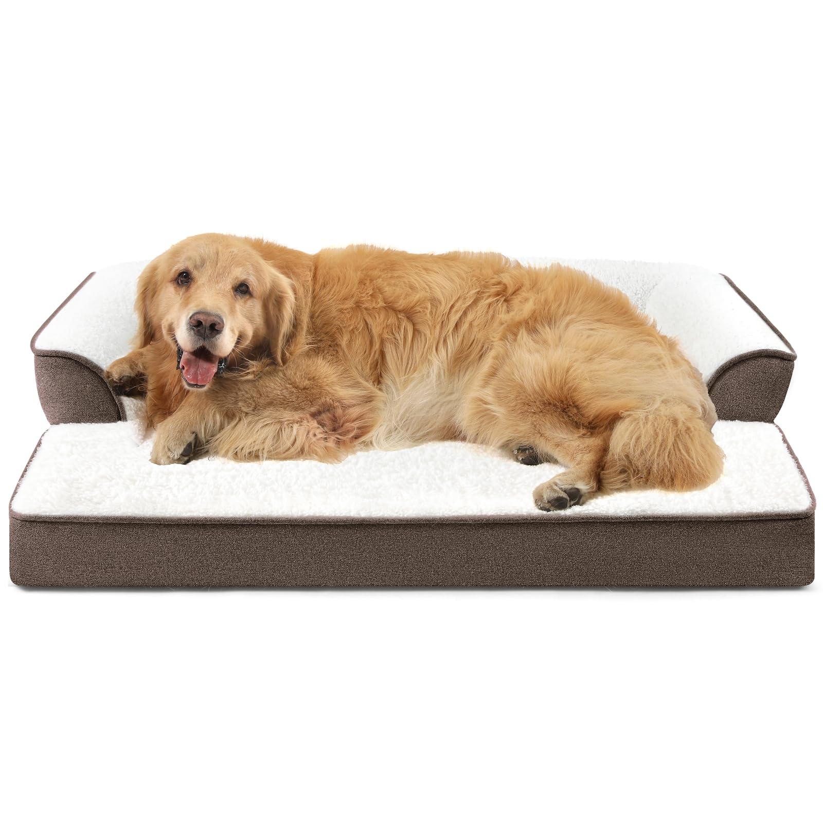 GraySnout Orthopedic Bolster Bed — Deep Comfort for Senior Dogs