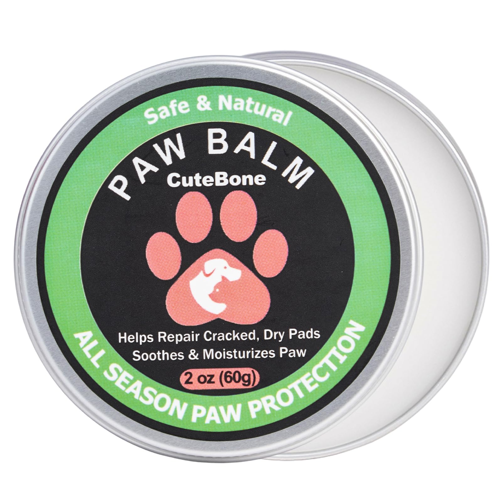 GraySnout Organic Paw Balm — 100% Natural Lick-Safe Soother & Repair Cream
