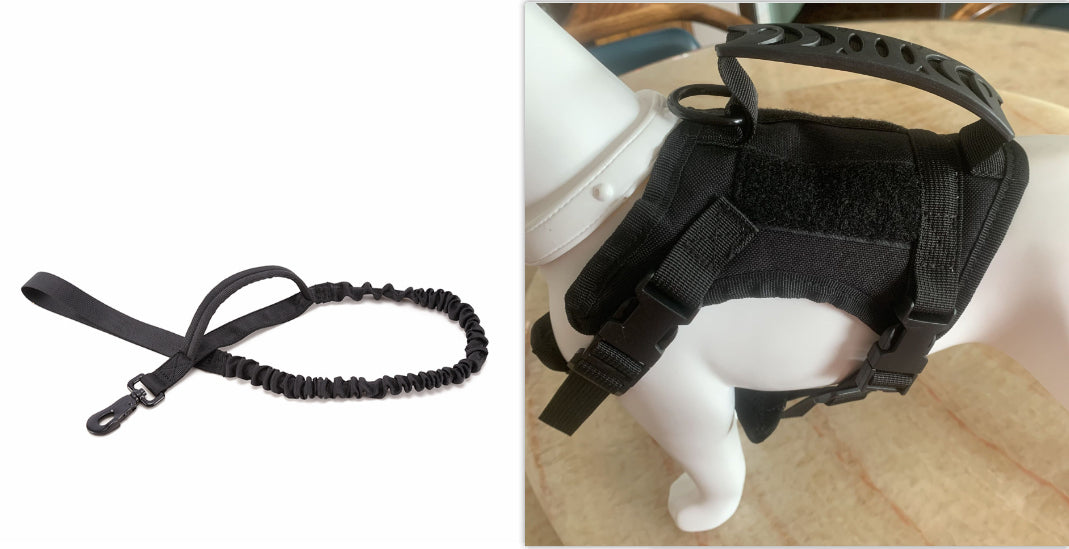 GraySnout No-Pull Adjustable Chest Harness for Senior Dogs