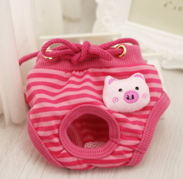 Denim Chiffon Physiological Pants for Small Dogs