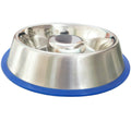 GraySnout Stainless Steel Slow Feed Dog Bowl