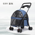 GraySnout Lightweight Foldable Pet Stroller — Small & Medium Dogs
